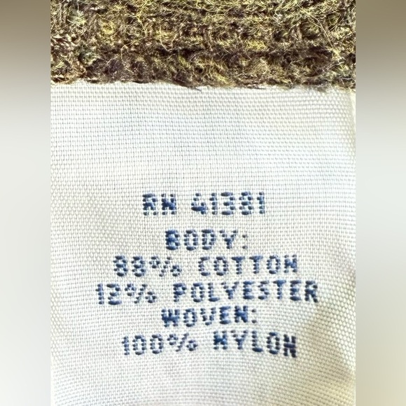 Polo Ralph Lauren Men’s XXL Quarter Zip Mock Neck Pullover Olive Green Cotton - Picture 7 of 10